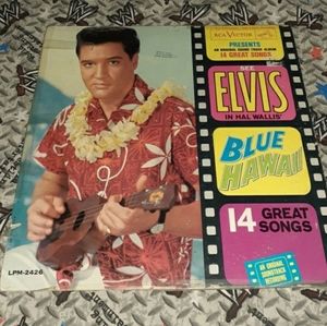 Elvis Blue Hawaii Soundtrack Record Vinyl LP